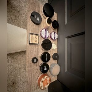 15 different face powders